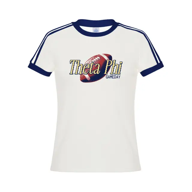 Theta Phi Football Graphic Game Day Shirt 2