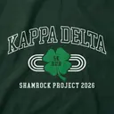 Kappa Delta Shamrock Graphic Philanthropy Sweater