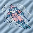 Zeta Tau Alpha Skiing Bear Date Party Shirt
