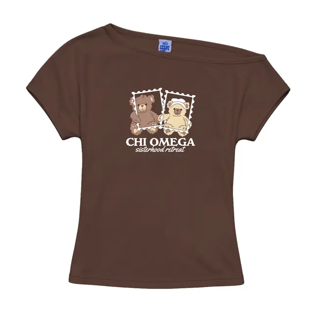 Chi Omega Cute Bears Photo Frames Retreat Shirt 2
