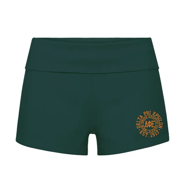 Delta Phi Epsilon Circular Emblem PR Shorts 2