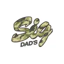 Sigma Chi Camo Script Text Dad's Day Hat