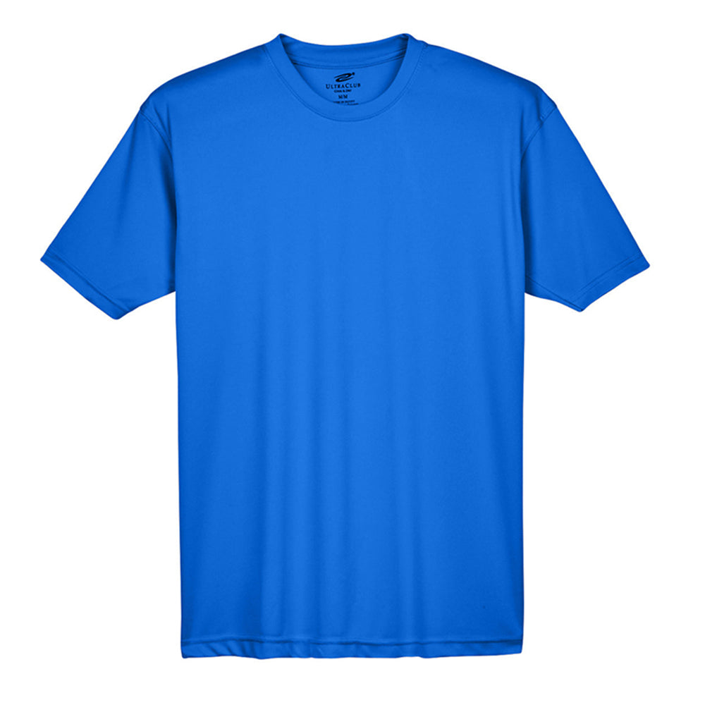 UltraClub Men's Cool & Dry Sport Performance Interlock T