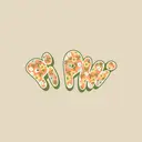 Pi Beta Phi Floral Text PR Shirt