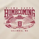 Sigma Kappa Stadium Graphic Homecoming Sweater