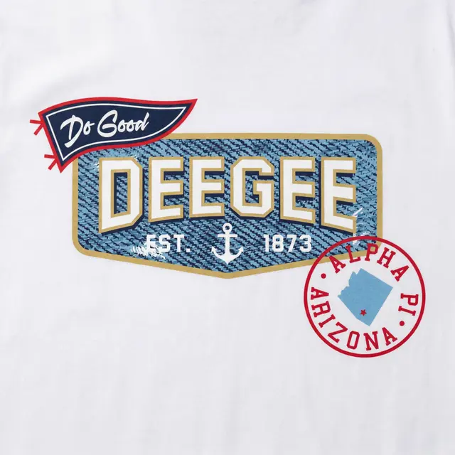 Delta Gamma Denim Patch Design PR Hoodie