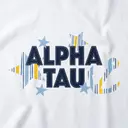 Alpha Sigma Tau Starry Stacked Text PR Sweater