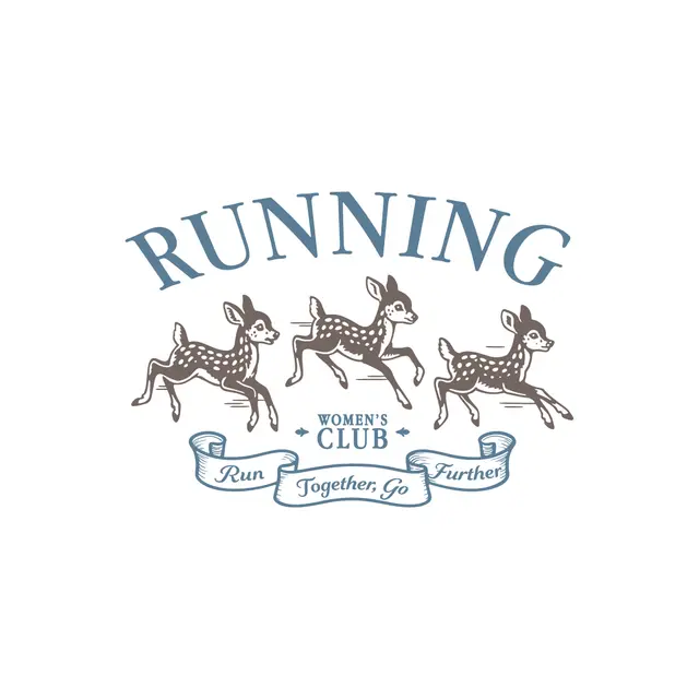 Running Club Leaping Deer PR Shirt