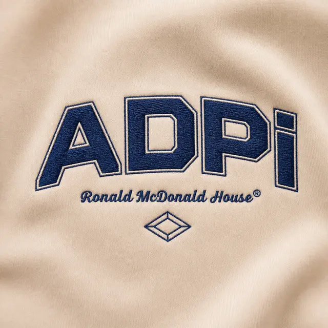 Alpha Delta Pi Block Lettering Philanthropy Shirt