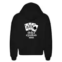 Delta Epsilon Mu Playing Cards PR Hoodie 2