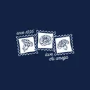 Chi Omega Stamp Floral Illustration PR Tank