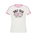Phi Sigma Sigma Stacked Bold Lettering PR Shirt 2