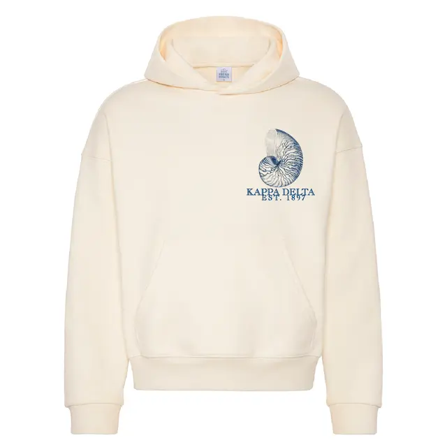 Kappa Delta Nautilus Shell PR Hoodie 2