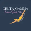 Delta Gamma Diving Graphic Anchor Splash Shirt