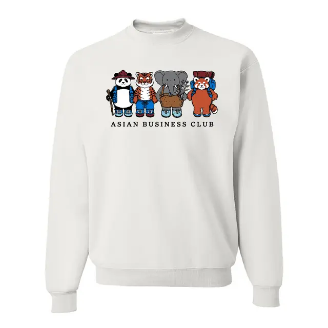 Asian Business Club Animal Crew PR Crewneck 2
