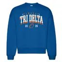 Delta Delta Delta Bold Football Game Day Crewneck 2