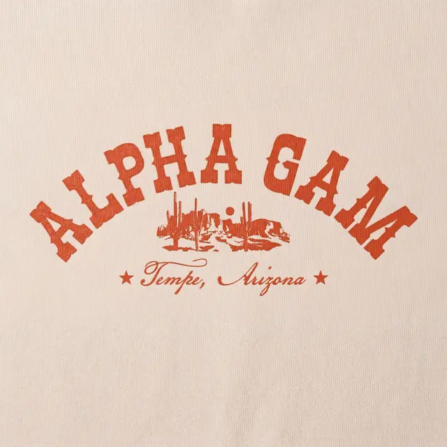 Alpha Gamma Delta Desert Landscape PR Sweater