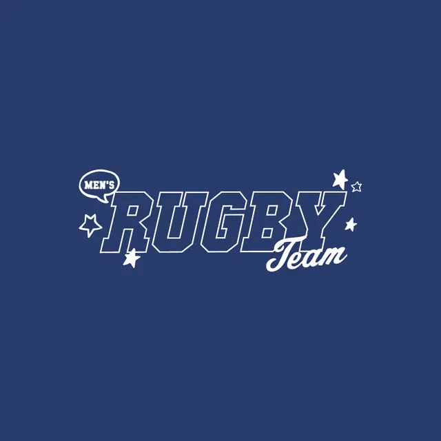 Men's Rugby Team Bold Stars PR Hoodie
