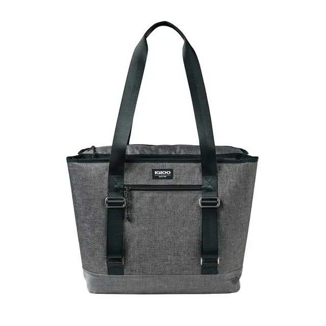 Igloo Daytripper Dual Compartment Tote Cooler 100292-086 Heather Grey Front