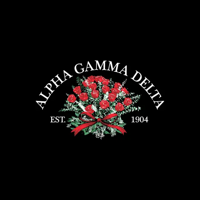 Alpha Gamma Delta Rose Bouquet PR Shirt