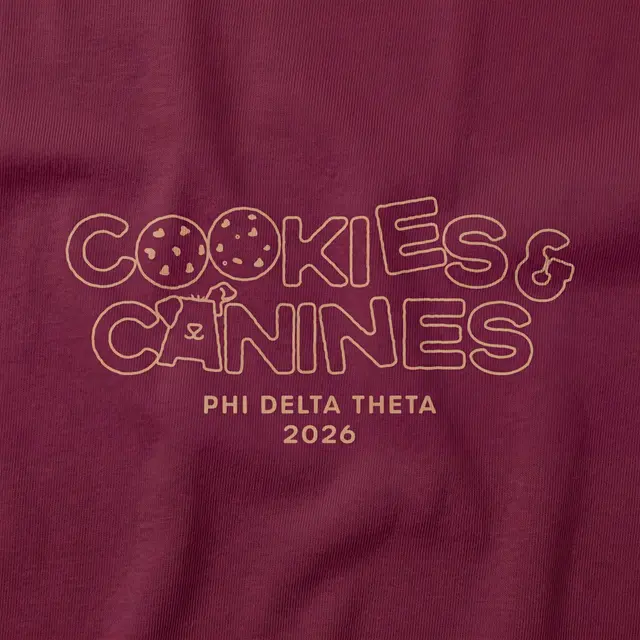 Phi Delta Theta Hand Drawn Lettering Philanthropy Sweater