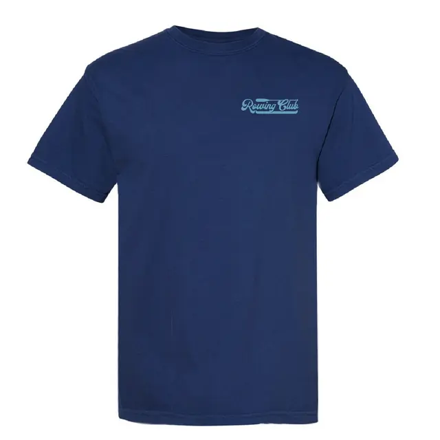 Rowing Club Oar Script Text PR Shirt 2
