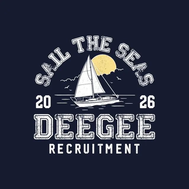 Delta Gamma Sailboat Graphic Recruitment Shirt