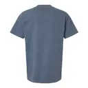 American Apparel Unisex Garment Dyed T-Shirt Faded Navy Back
