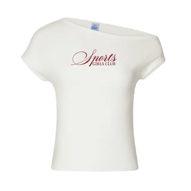 Girls Sports Club Elegant Script PR Shirt 2