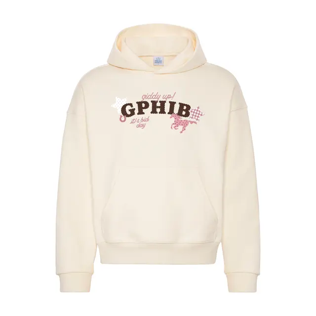 Gamma Phi Beta Playful Stars Illustrated Rush Hoodies 2
