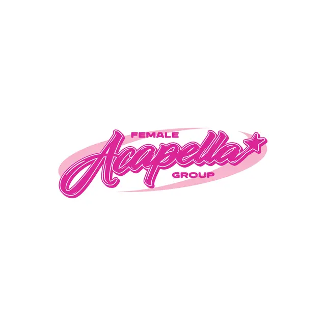 Female Acapella Group Hot Pink Star PR Shirt 2