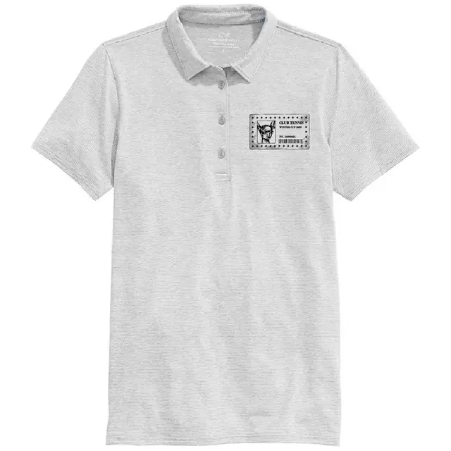 Tennis Club Deer Illustration Winter Cup Polo 2
