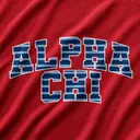 Alpha Chi Omega Block Lettering PR Sweater
