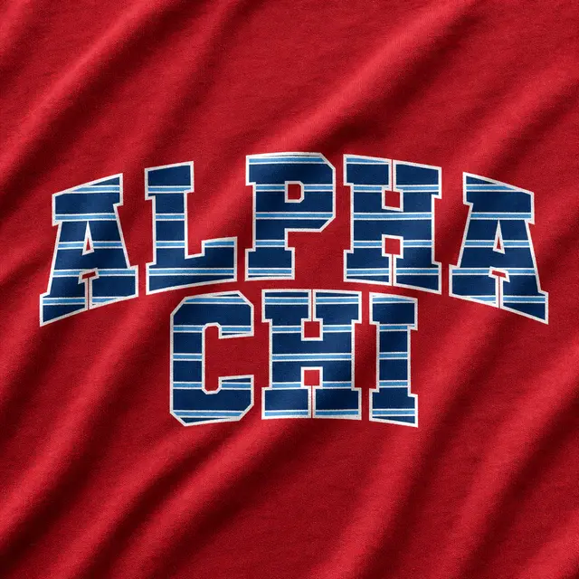 Alpha Chi Omega Block Lettering PR Sweater