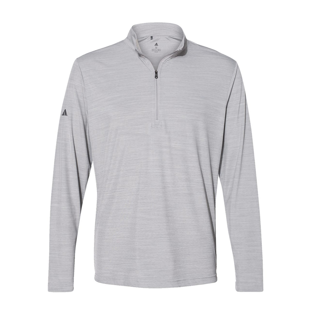 Adidas Lightweight Mélange Quarter-Zip Pullover | Fresh Prints