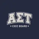 Alpha Sigma Tau Bold Block Exec Board PR Hoodie