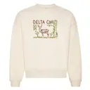 Delta Chi Deer Forest Scene Retreat Crewneck 2
