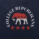 College Republicans Elephant Graphic PR Crewneck