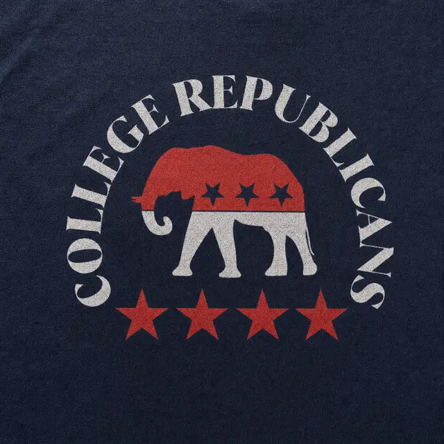 College Republicans Elephant Graphic PR Crewneck