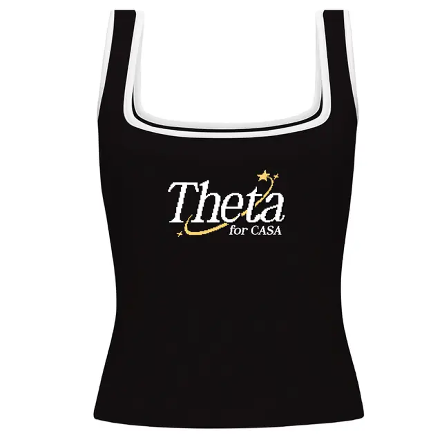 Kappa Alpha Theta Starry Text Philanthropy Tank 2