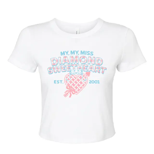 Diamond Sweetheart Heart Woven Design Semi Formal Shirt 2