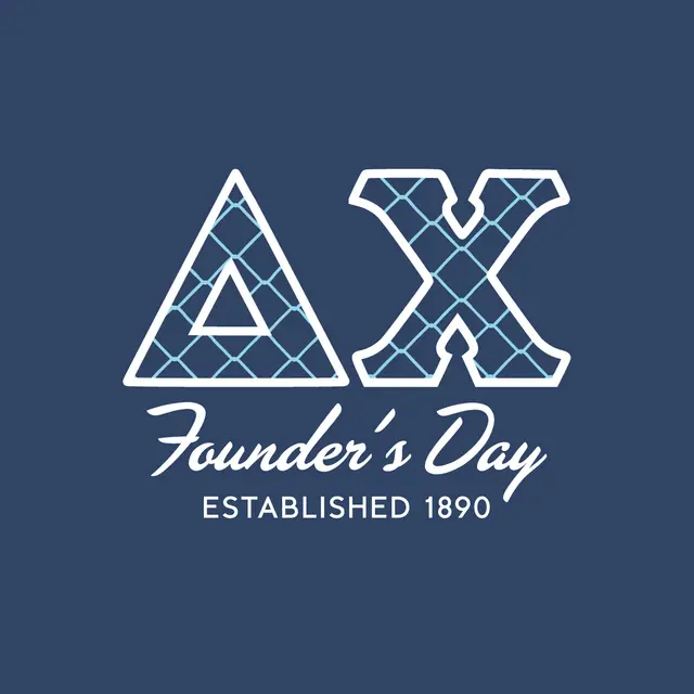 Delta Chi Net Pattern Founder's Day Shirt