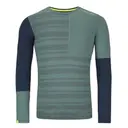 Ortovox 185 Rock'N'Wool Long-Sleeve Top - Men's ortl0bq Arctic Grey Front