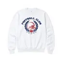 Football Club Bold Helmet Laurel Graphic PR Crewneck 2