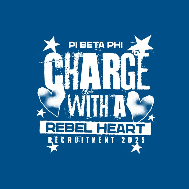 Pi Beta Phi Charge With A Rebel Heart Recruitment Crewneck
