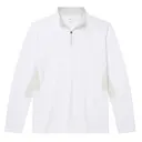 Puma Golf Men's Pure 2.0 Quarter-Zip White Glow Sedate Grey Front