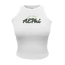 Alpha Epsilon Phi Curved Text PR Tank 2