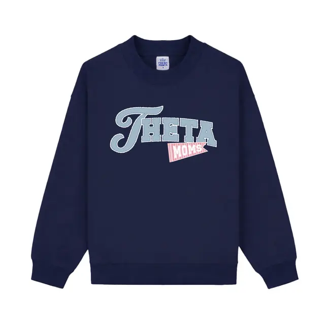 Kappa Alpha Theta Script Lettering Parents Weekend Sweater 2