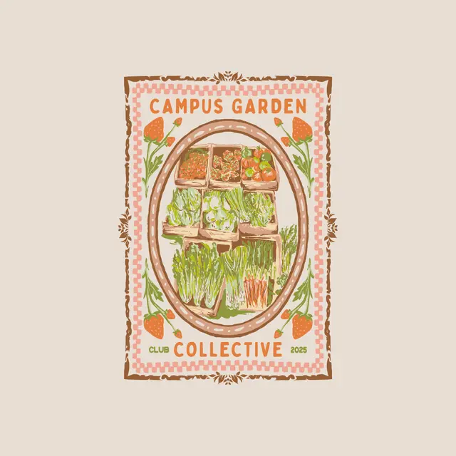 Campus Garden Collective Vegetable Patch PR Shirt