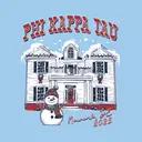 Snowy House and Snowman Holidays Shirt